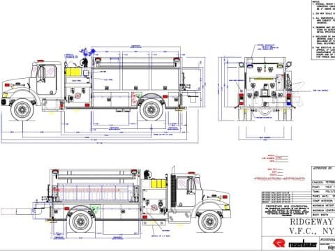 Fire Truck Layout